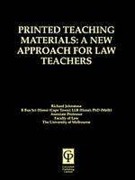 Cover of Printed Teaching Materials