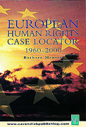 Cover of European Human Rights Case Locator