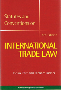 International Trade Law International Trade Law