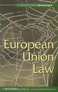 Cover of Cavendish Lawmaps: European Union Law