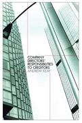Cover of Company Directors Responsibilities to Creditors