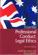 Cover of Australian Essential Professional Conduct: Legal Ethics