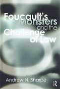 Cover of Foucault's Monsters and the Challenge of Law