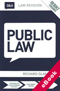 Cover of Routledge Law Revision Q&#38;A Public Law (eBook)