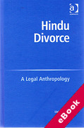 Cover of Hindu Divorce: A Legal Anthropology (eBook)
