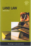 Cover of Routledge Lawcards: Land Law 2010 - 2011
