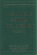 Cover of Contemporary Legal Theory Volume III: Legal Theory and the Legal Academy