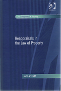 Cover of Reappraisals in the Law of Property