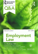 Cover of Routledge Q&A: Employment Law 2011 - 2012
