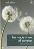 Cover of The Modern Law of Contract