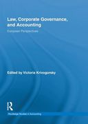 Cover of Law, Corporate Governance, and Accounting: European Perspectives