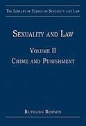 Cover of Sexuality and Law: Volume II Crime and Punishment