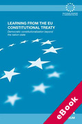 Cover of Learning from the EU Constitutional Treaty: Democratic Constitutionalization Beyond the Nation-state (eBook)