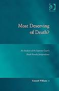 Cover of Most Deserving of Death? An Analysis of the Supreme Court's Death Penalty Jurisprudence
