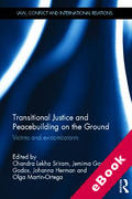 Cover of Transitional Justice and Peacebuilding on the Ground: Victims and Ex-combatants (eBook)