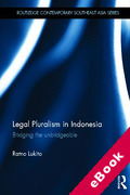 Cover of Legal Pluralism in Indonesia: Bridging the Unbridgeable (eBook)