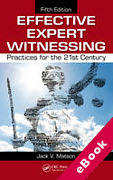 Cover of Effective Expert Witnessing (eBook)