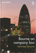 Cover of Bourne on Company Law