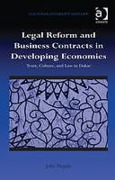 Cover of Legal Reform and Business Contracts in Developing Economies: Trust, Culture, and Law in Dakar