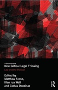 Cover of New Critical Legal Thinking: Law and the Political