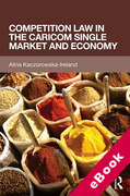 Cover of Competition law in the CARICOM Single Market and Economy (eBook)