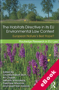 Cover of The Habitats Directive in its EU Environmental Context: European Nature's Best Hope? (eBook)