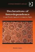 Cover of Declarations of Interdependence: A Legal Pluralist Approach to Indigenous Rights