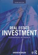 Cover of Real Estate Investment: A Strategic Approach