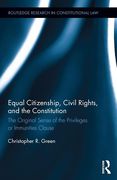 Cover of Equal Citizenship, Civil Rights, and the Constitution