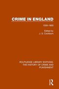 Cover of Crime in England: 1550-1800