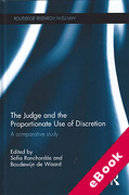 Cover of The Judge and the Proportionate Use of Discretion: A Comparative Administrative Law Study (eBook)