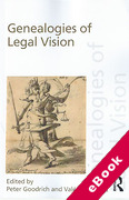 Cover of Genealogies of Legal Vision (eBook)