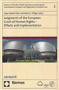 Cover of Judgments of the European Court of Human Rights: Effects and Implementation