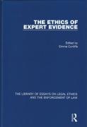 Cover of The Ethics of Expert Evidence