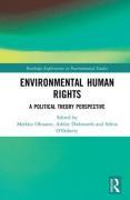 Cover of Environmental Human Rights: A Political Theory Perspective