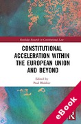 Cover of Constitutional Acceleration within the European Union and Beyond (eBook)