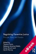 Cover of Regulating Preventive Justice (eBook)