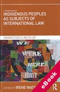 Cover of Indigenous Peoples as Subjects of International Law (eBook)