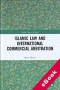 Cover of Islamic Law and International Commercial Arbitration (eBook)