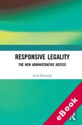 Cover of Responsive Legality: The New Administrative Justice (eBook)