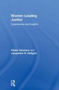 Cover of Women Leading Justice: Experiences and Insights