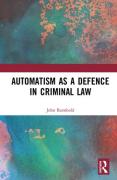 Cover of Automatism as a Defence