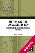 Cover of Fiction and the Languages of Law: Understanding Contemporary Legal Discourse (eBook)
