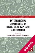 Cover of International Challenges in Investment Arbitration (eBook)