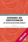 Cover of Governance and Constitutionalism: Law, Politics and Institutional Neutrality (eBook)