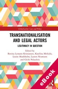 Cover of Transnationalisation and Legal Actors: Legitimacy in Question (eBook)