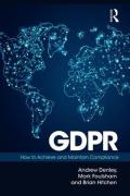 Cover of GDPR: How To Achieve and Maintain Compliance
