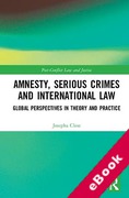 Cover of Amnesty, Serious Crimes and International Law: Global Perspectives in Theory and Practice (eBook)