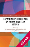 Cover of Expanding Perspectives on Human Rights in Africa (eBook)