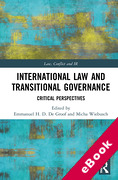 Cover of International Law and Transitional Governance (eBook)